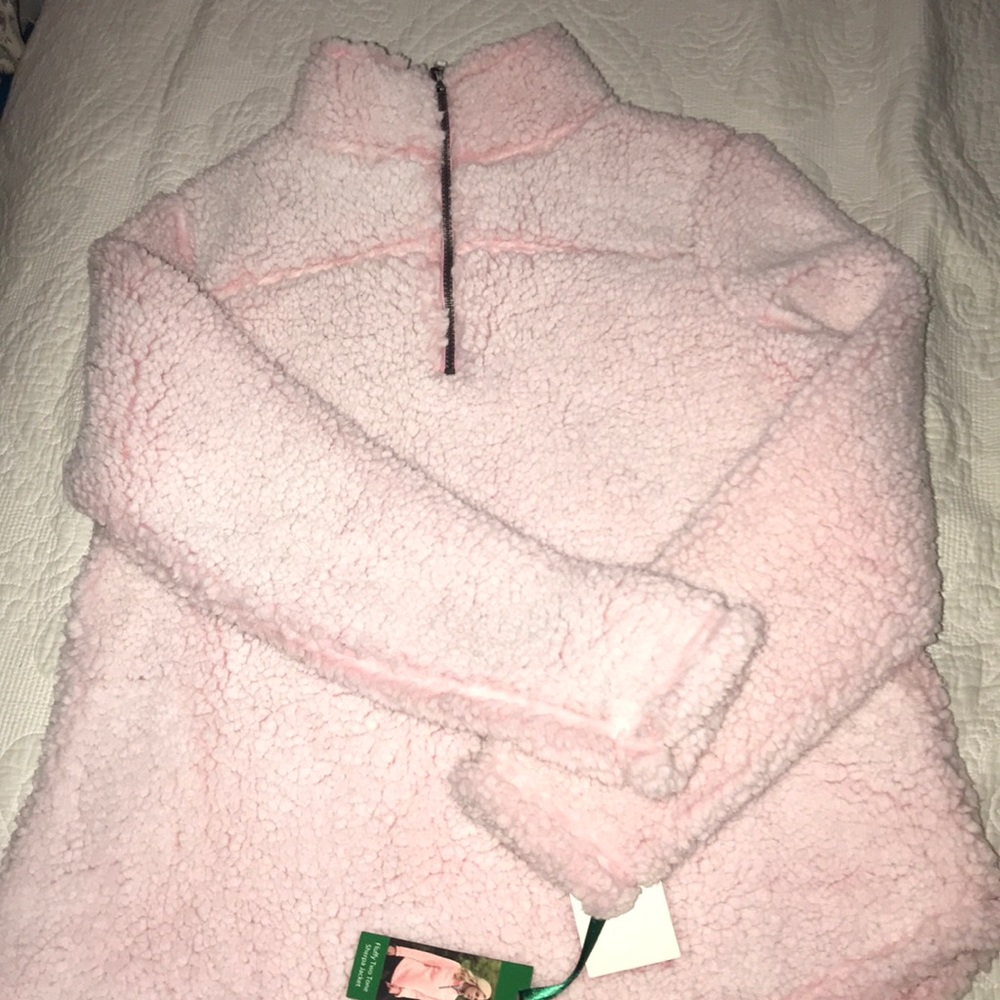 Fluffy Pink Teddy Jacket
